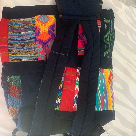 Colorful Patterned Backpack - Picture 10 of 11